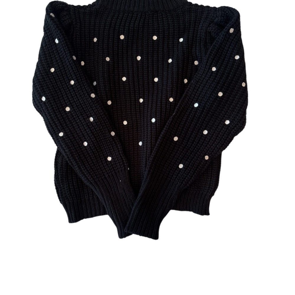 🖤 English Factory Black Polka Dot Sweater 🖤 - Picture 4 of 5